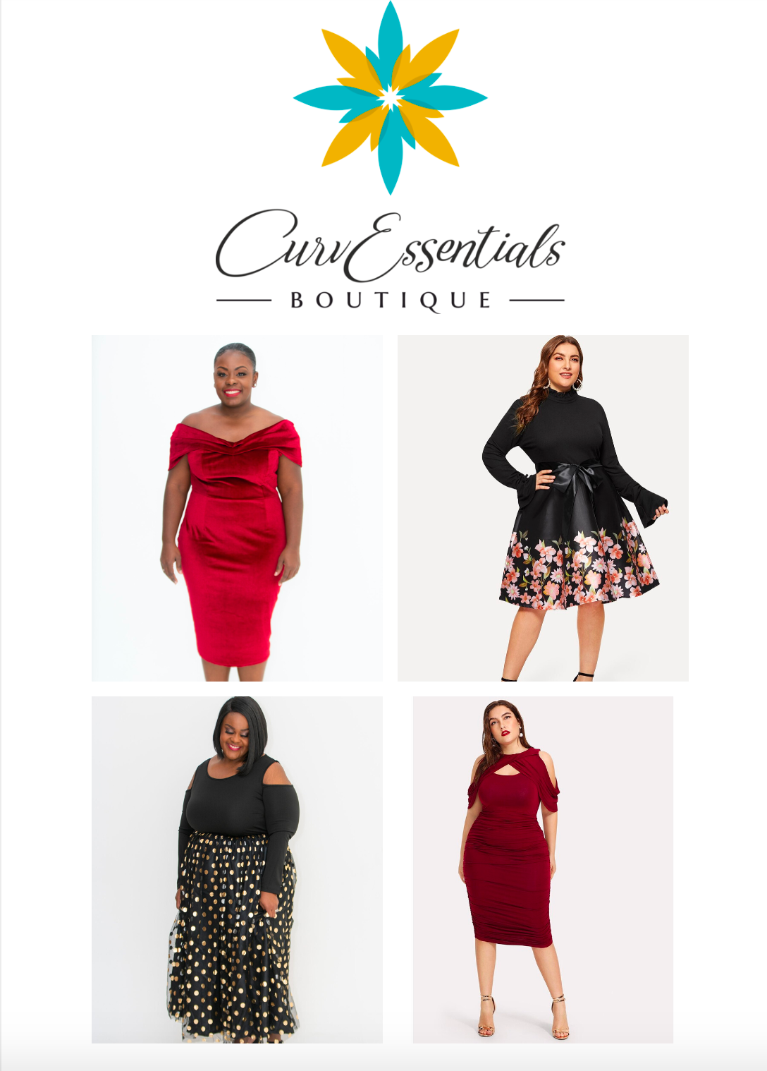 Holiday skirt sale boutique