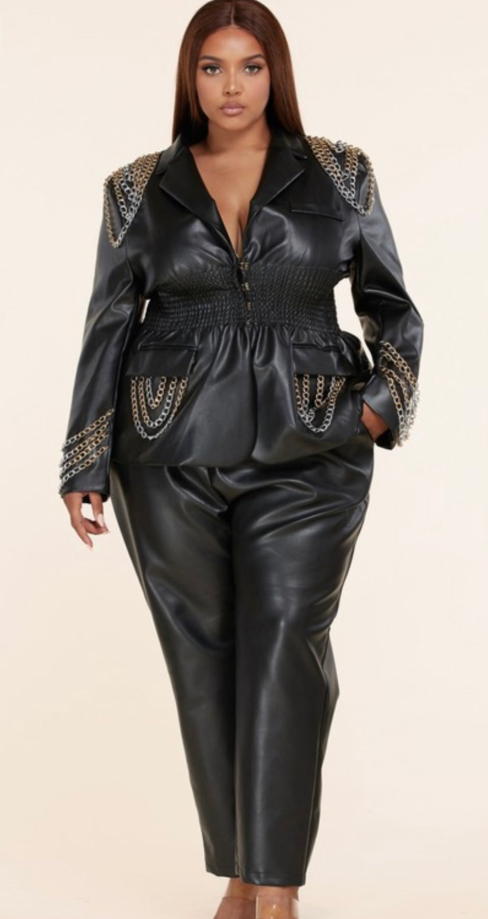 Leather Boss Suit